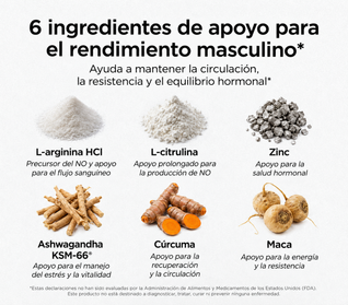 NUVILAB™ Energía y vitalidad masculina