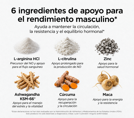 NUVILAB™ Energía y vitalidad masculina