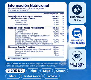 NUVILAB™ Energía y vitalidad masculina